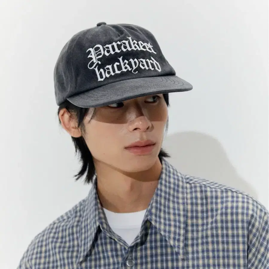 패러킷 백야드 빈티지 워시드 캡 볼캡 모자 (워시드 블랙)