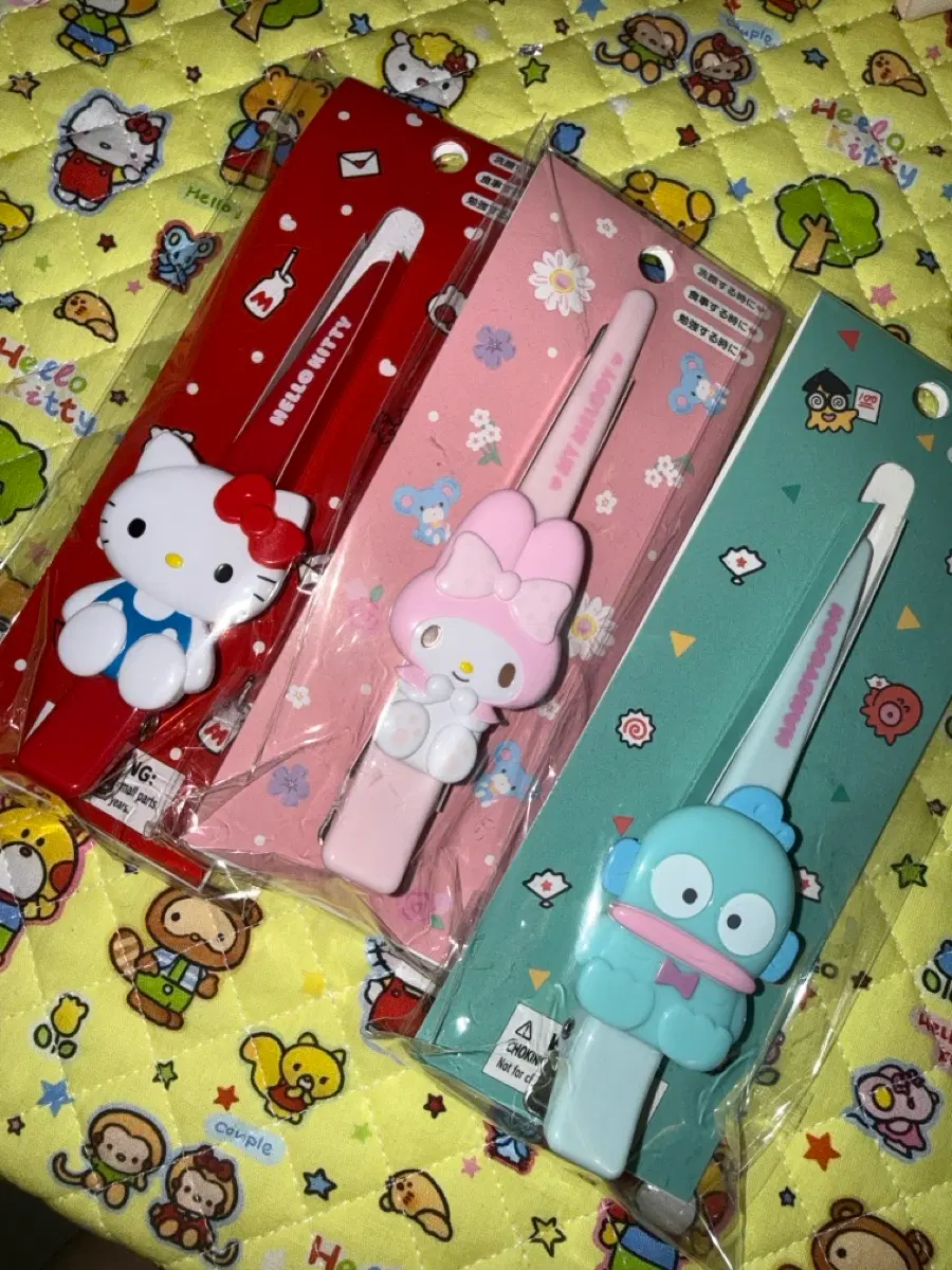 산리오 롱 헤어 집게