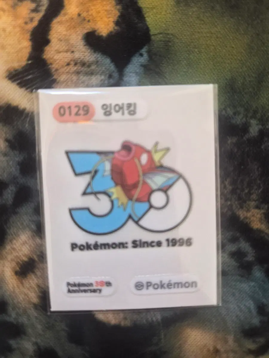 30주년 로고 잉어킹 띠부씰