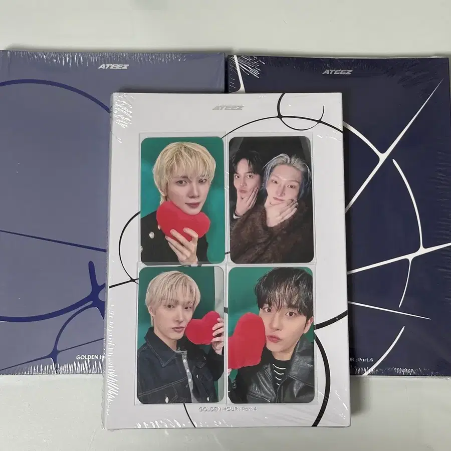 에이티즈 ateez 포토카드 포카 케이팝투게더 하튜티즈 여상 민기 종호
