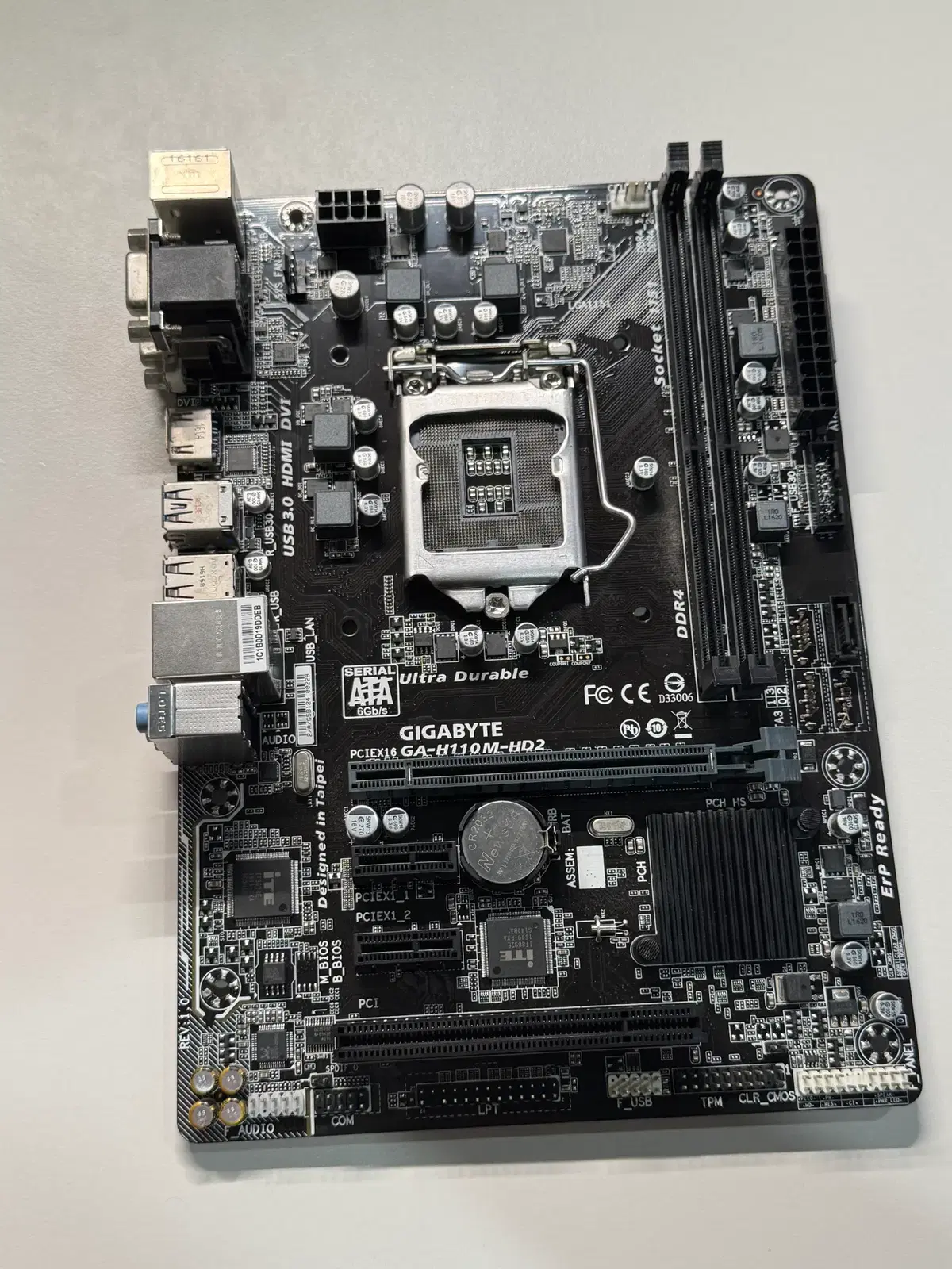 GIGABYTE GA-H110M-HD2 메인보드