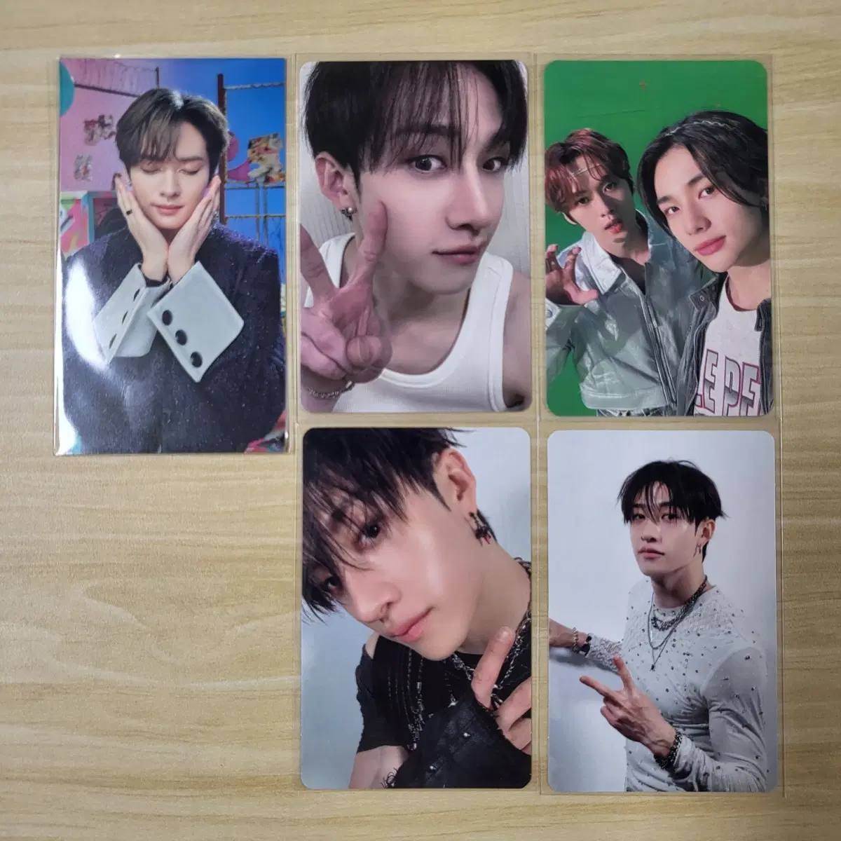 스트레이 키즈 일본 ATE 타워레코드 방찬 리노 현진 포토카드 5장 양도
