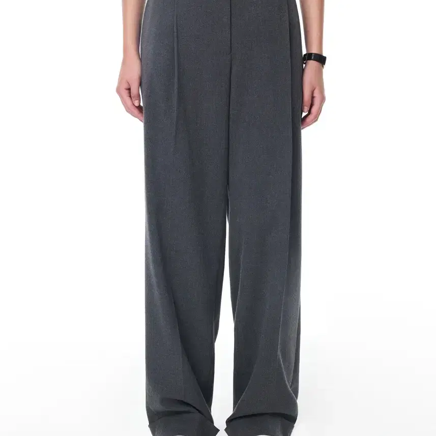 그로브  ROW PANTS 슬랙스 팬츠 바지 그레이 M