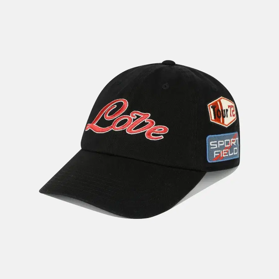 썬러브 SUNLOVE Love Tour Cap Black 캡 모자