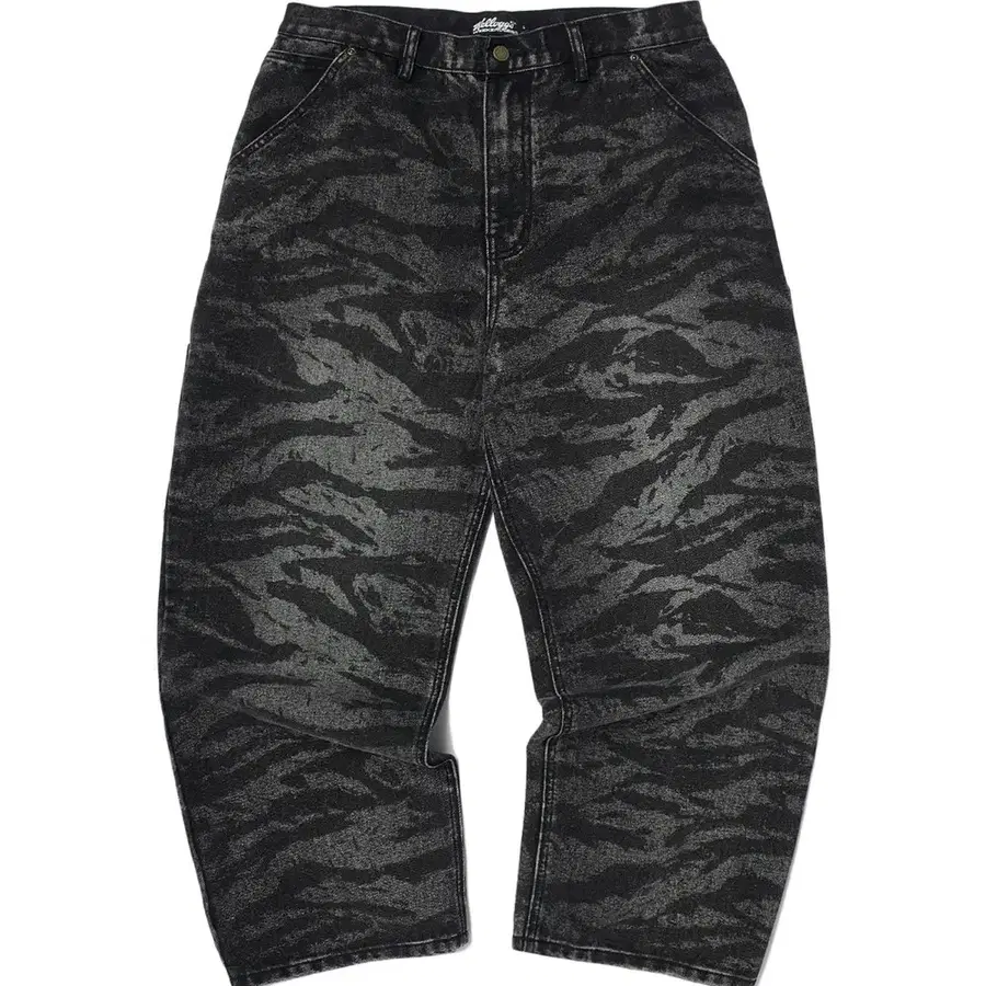 위캔더스 KELLOGGS TIGER CAMO DENIM 팬츠 청바지 블랙 XL