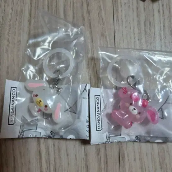 산리오 느슨한 마킹 액세서리 봉봉리본 시로우사 피규어 가챠 메지루시 토끼