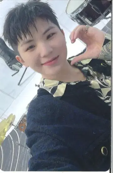 SEVENTEEN DREAM WOOZI 트레이딩 카드 화이트/블랙