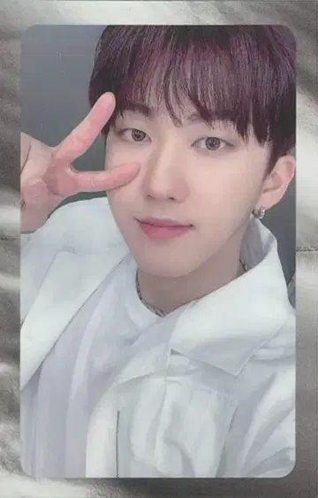 StrayKids CLE:LEVANTER Changbin 트레이딩 카드 은색 테두리