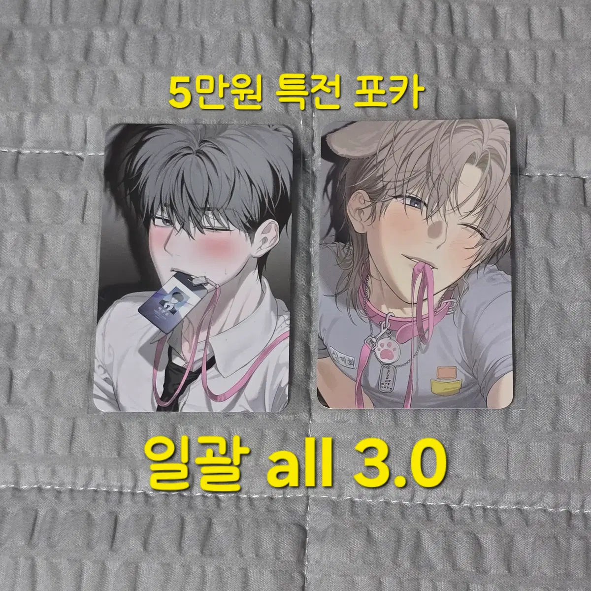 미블 사용후반품불가 천호 제희 5특 포카 사반품 사반불 팝업