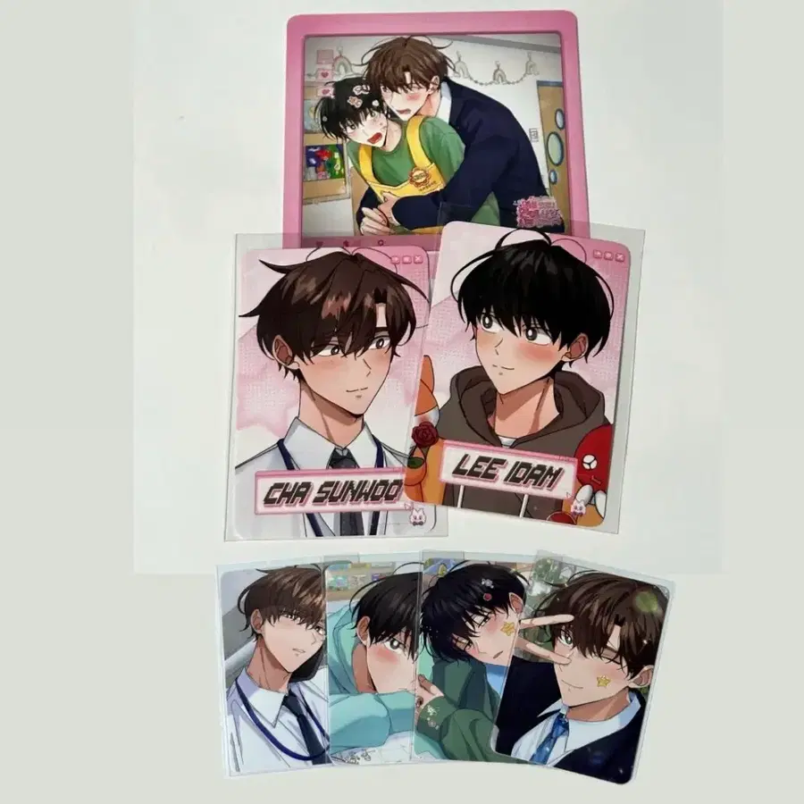 미블컴퍼니 신혼부부 특별전형 특전 코스터 포카 포토카드