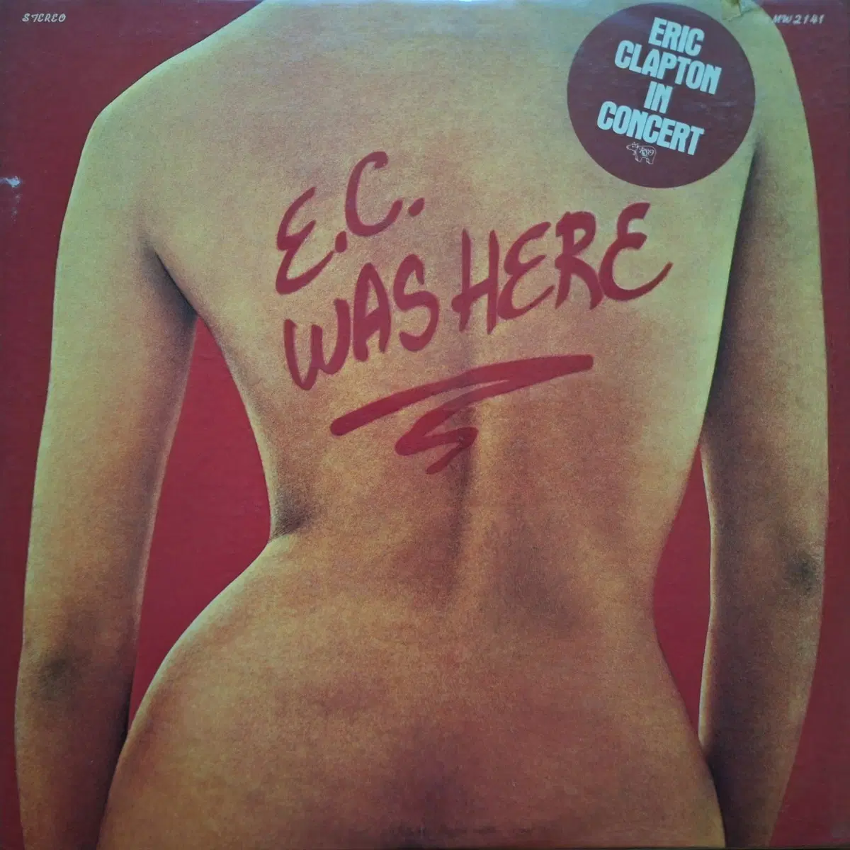 수입반/Eric Clapton - E.C. Was Here LP