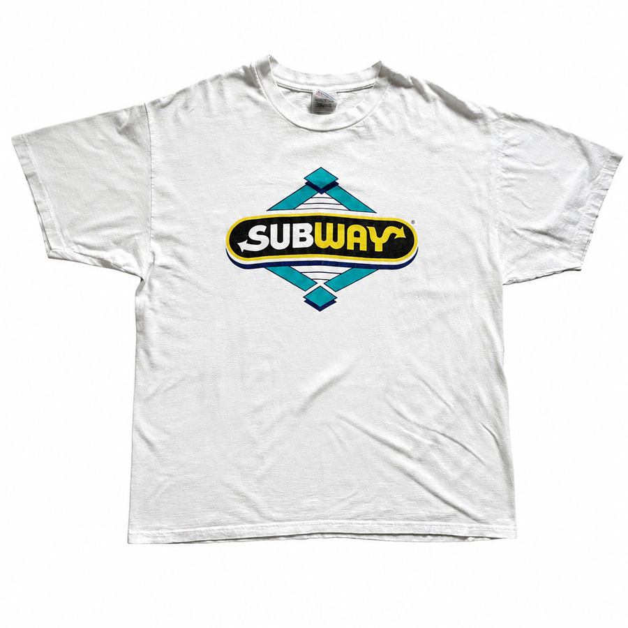 Late 90's SUBWAY 프로모션 티셔츠 XL