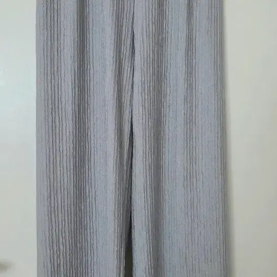 주름 와이드 팬츠