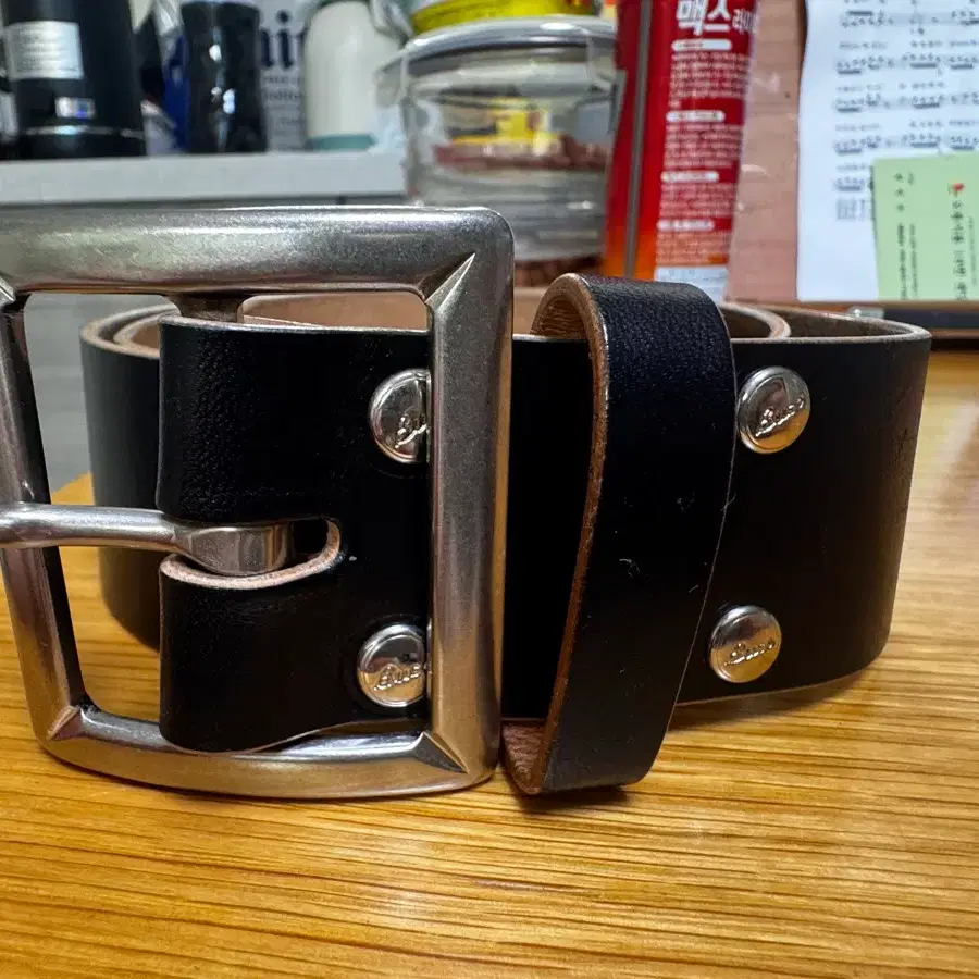 부코 BUCO 홀스하이드 BUTTOCK CURVE BELT 벨트 BA24004 32사이즈
