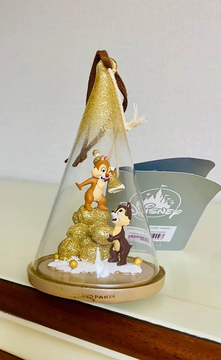 디즈니 파리 칩앤데일 오너먼트