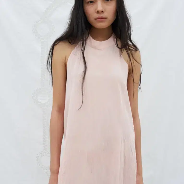 쏘딩키브레드 Arne Peach Pink Dress