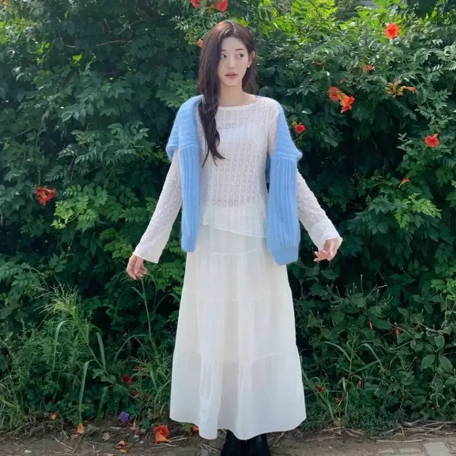 제니오 선셋드림캉캉스커트