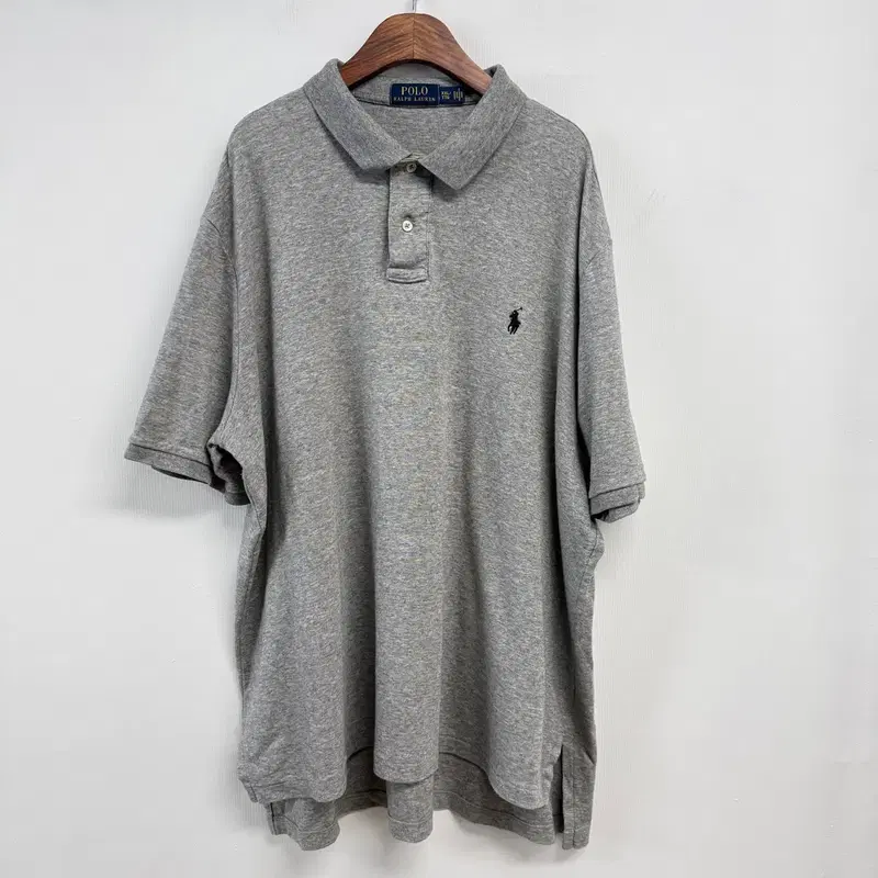 폴로 랄프로렌 남성 반팔 카라티 그레이 포니 XXL 빅사이즈 js76