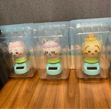 흔들흔들 솔라 치이카와 모몽가 토끼 3개