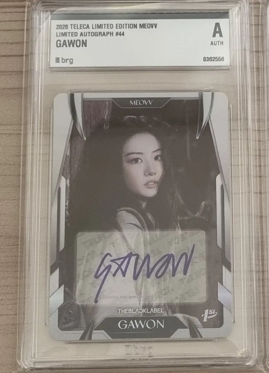2026 테레카 리미티드 에디션 미야오 가원 1st 오토 meovv gawon