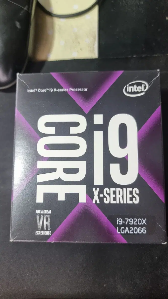 X299 인텔 i9-7920X (12코어/24쓰레드, PCIe 44레인) 스카이레이크-X / LGA2066소켓 메인보드용 CPU 단품