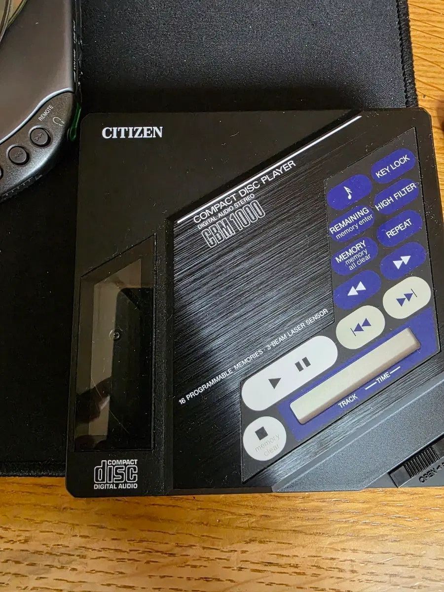 시티즌 CBM1000 휴대용 cdp
