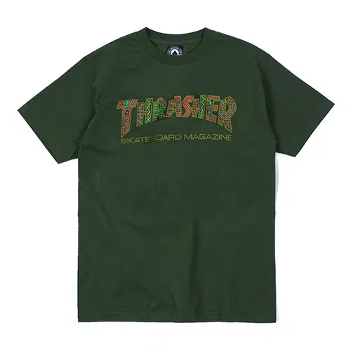 [새상품] 트레셔 티셔츠 S사이즈 데이비스 반팔티 FOREST GREEN