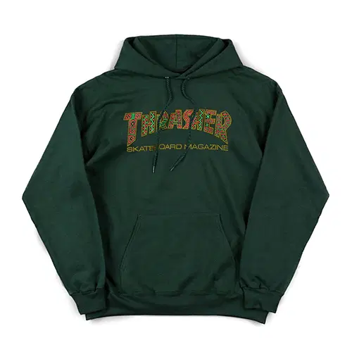 [새상품] 트레셔 스웨트/니트 S사이즈 데이비스 후드티 FOREST GREEN