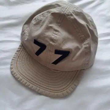 45R/코튼 나일론 쿠쿠 웨더 캡 옅은 베이지 S