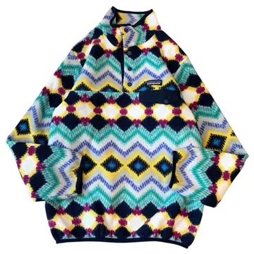Patagonia 신틸라 스냅 T 올 패턴 플리스