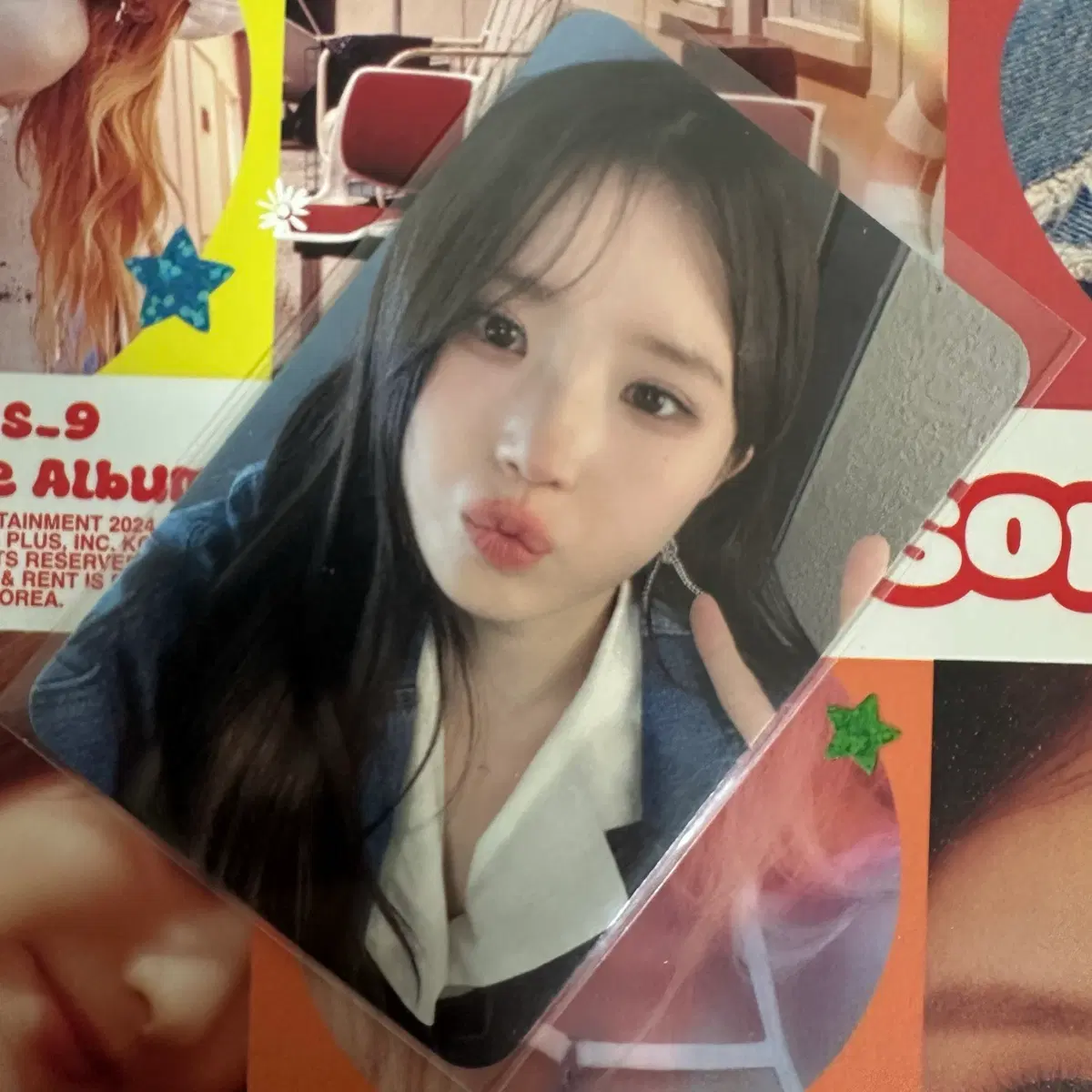 [판매] 프로미스나인 송하영 디엠 엠웨이브 포토카드