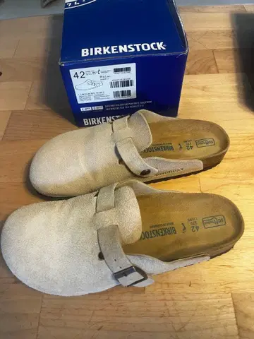 새상품급 Birkenstock 보스턴 토프 27cm
