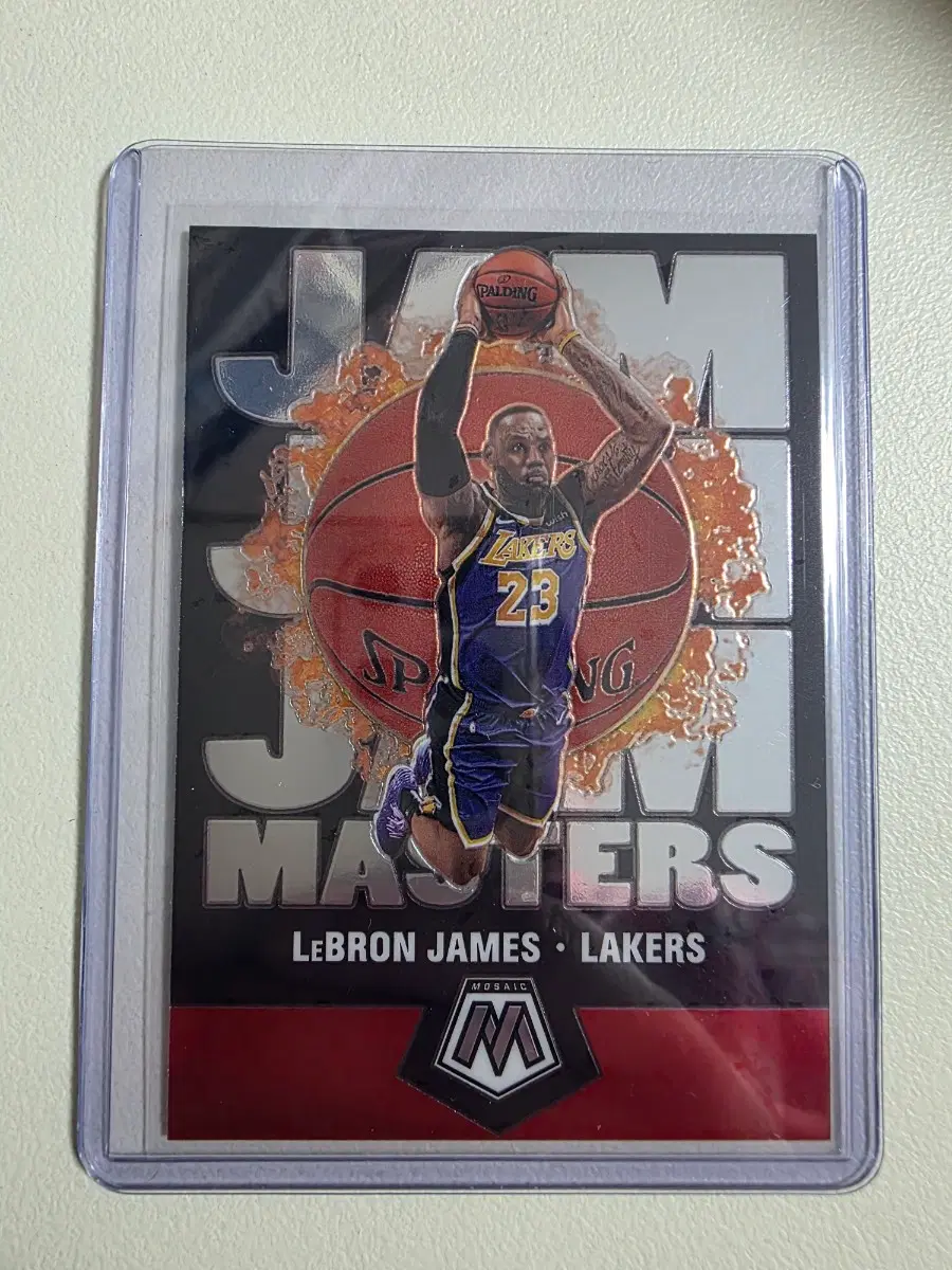 2019-20 nba 르브론 제임스 Jam masters 카드 la레이커스