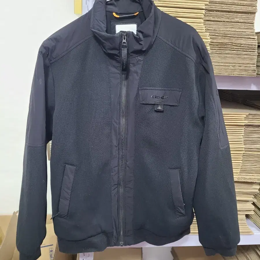 EIDER 남성 누빔 항공 블루종 점퍼 자켓 XL 남100~105