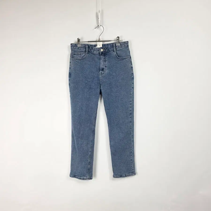 랩 중청 스판 데님 팬츠 여 30인치 260819