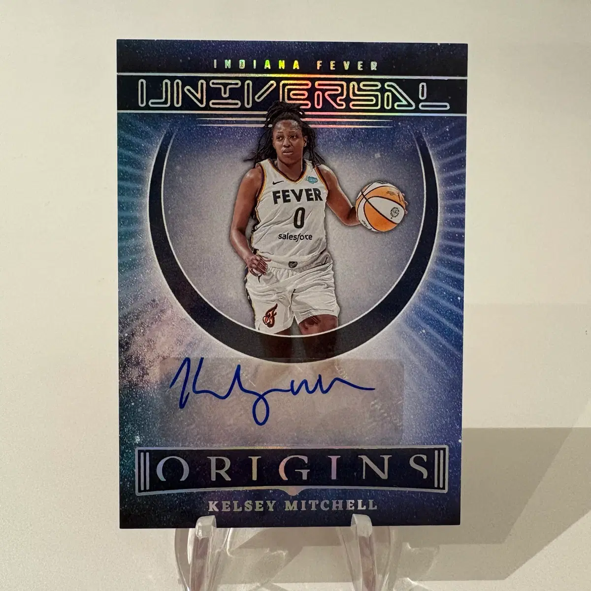 오리진스 WNBA 켈시 미첼 유니버설 오토 카드