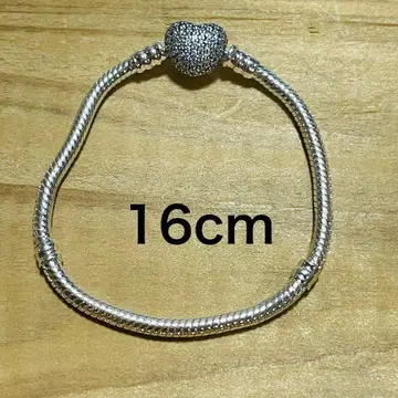 PANDORA 판도라 팔찌 하트 16cm