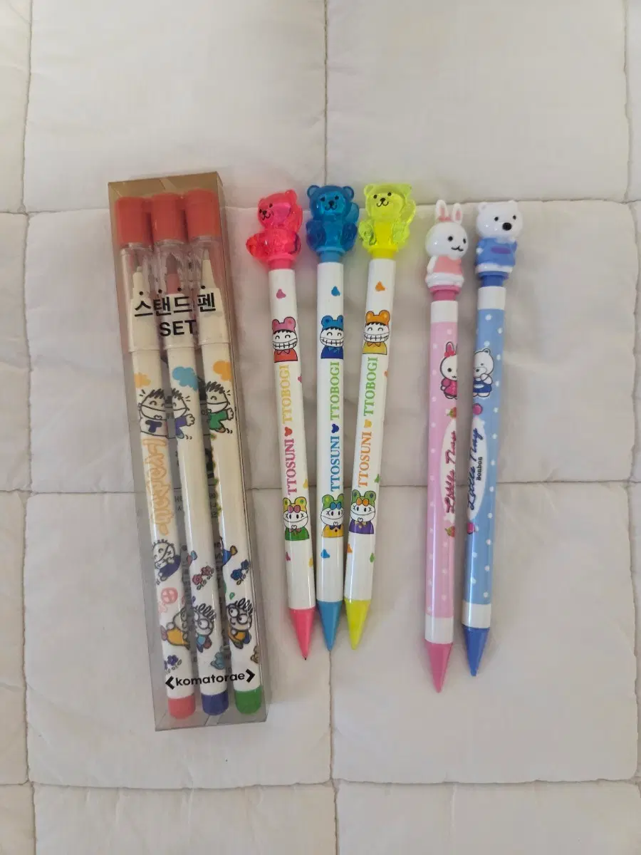 고전 샤프 떠버기 핌핌 리틀타이니 바른손 고전 문구 일괄