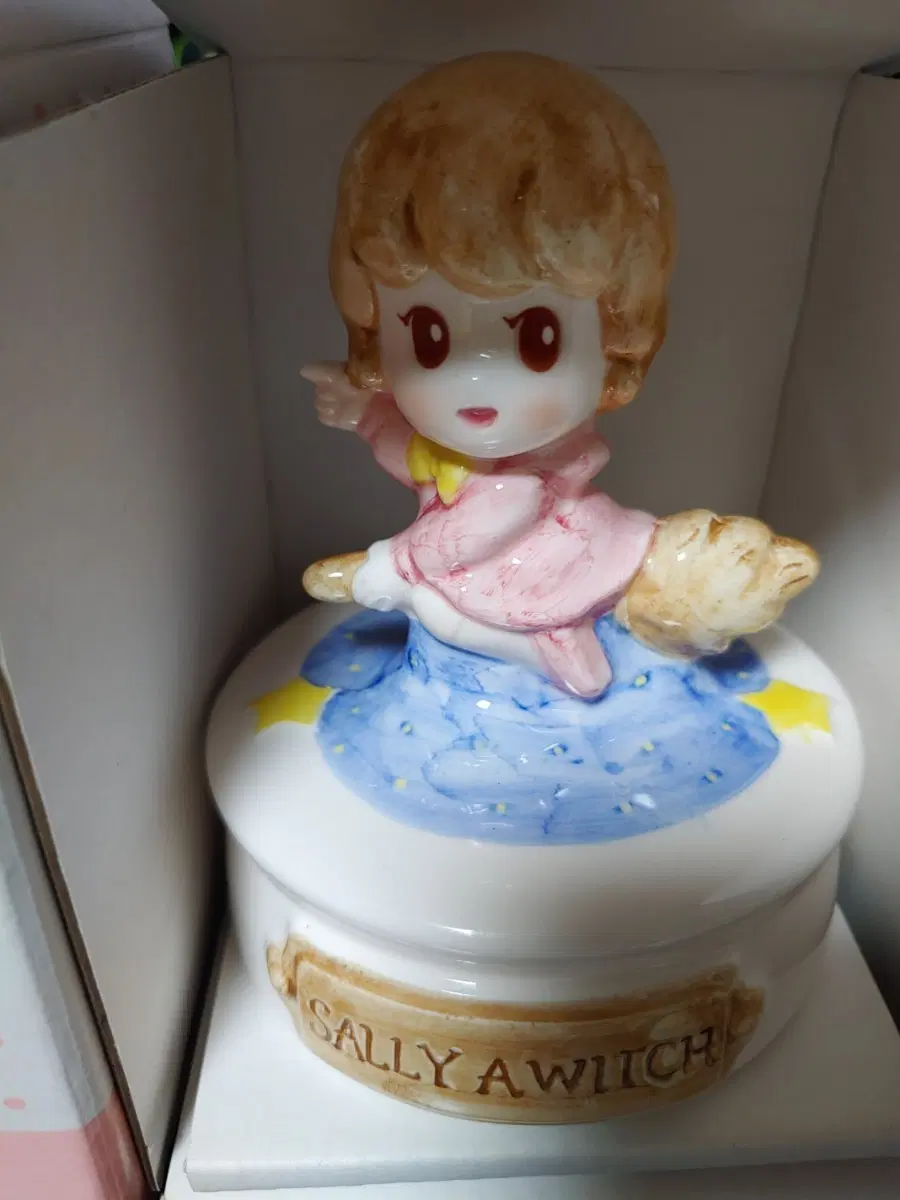 요술공주 새리 도자기 오르골