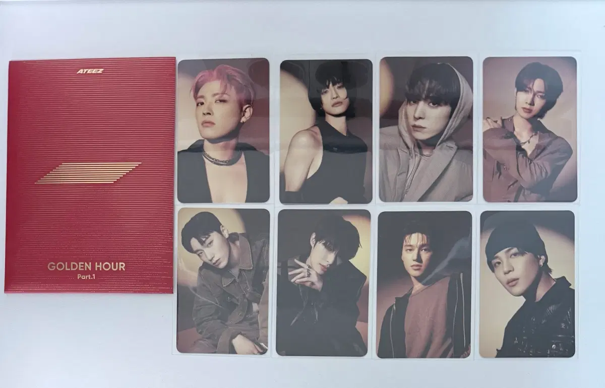 에이티즈 골든아워 파트1 포카 일괄