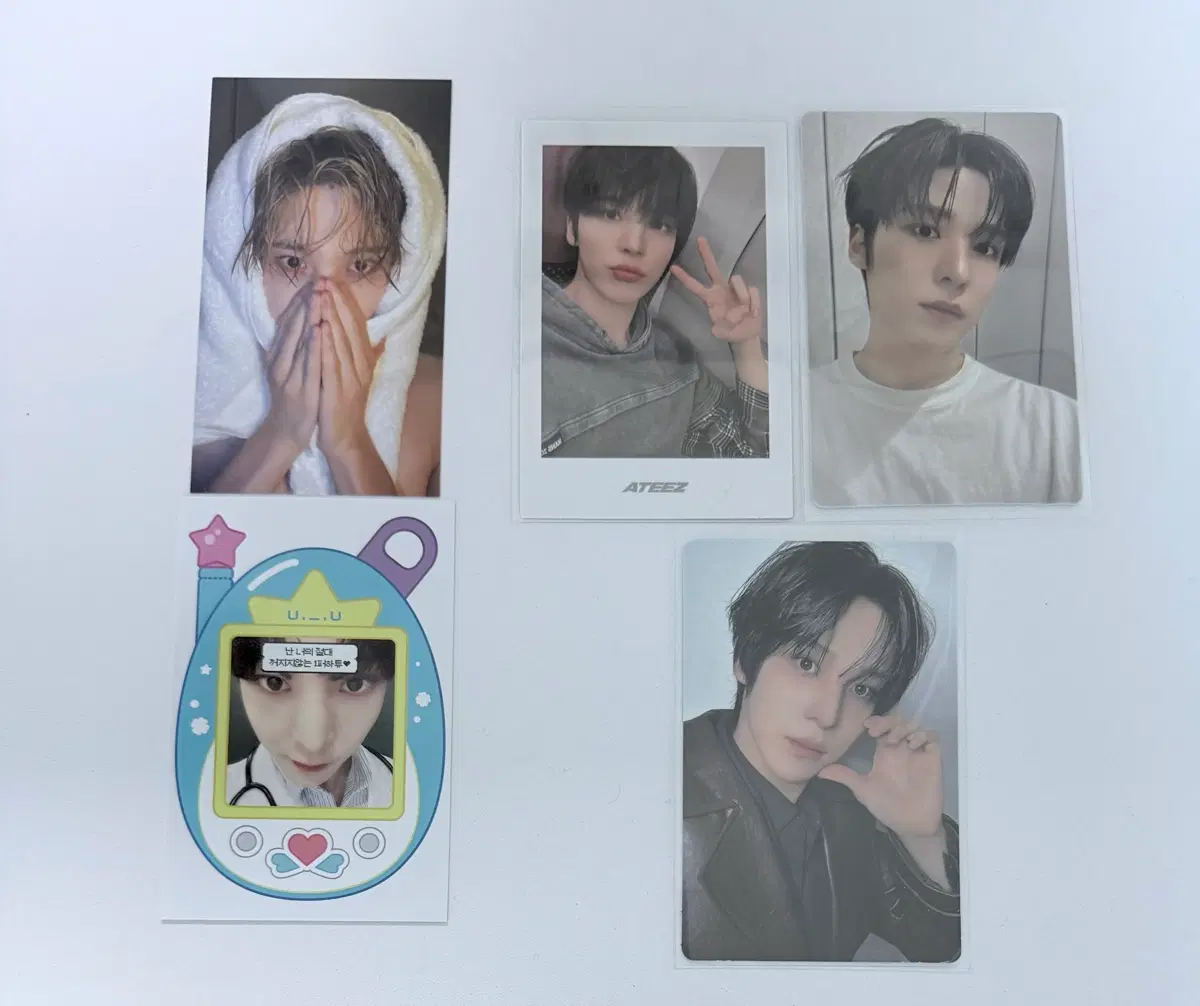 에이티즈 윤호 포카 일괄