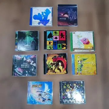 [새상품급] 닌텐도 게임 사운드트랙 CD 10장 세트