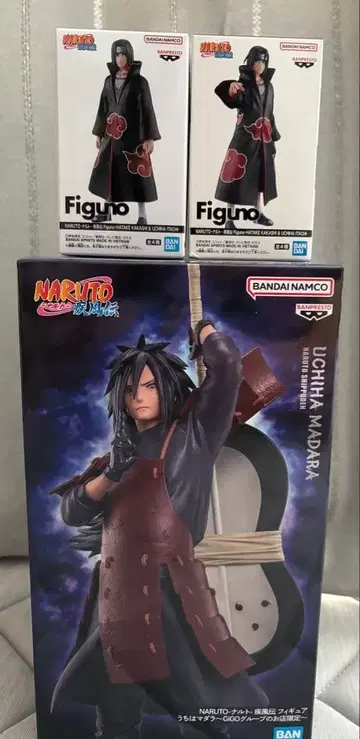 NARUTO 피규어 우치하 이타치 우치하 마다라 3점 묶음 판매