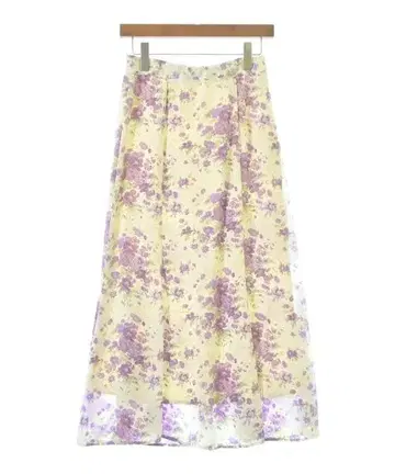 LAURA ASHLEY 롱 맥시 길이 스커트 여성용