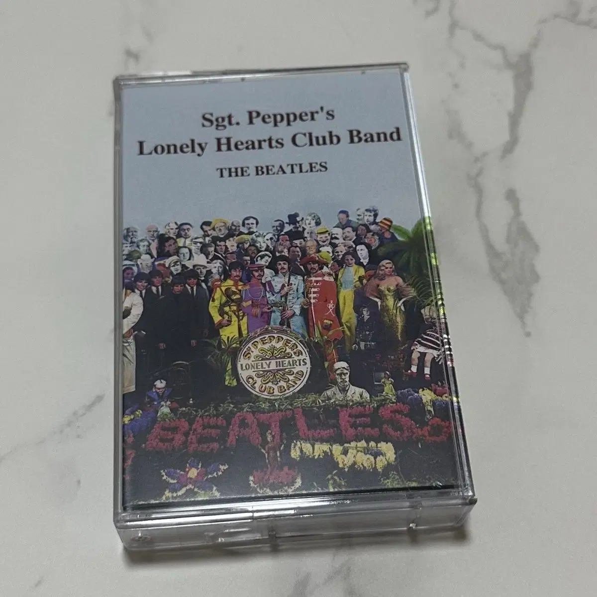 비틀즈 8집 Sgt. Pepper's Lonely Hearts Club Band 카세트 테이프