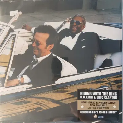 [리이슈엘피]  B B King Eric Clapton  Riding With The King