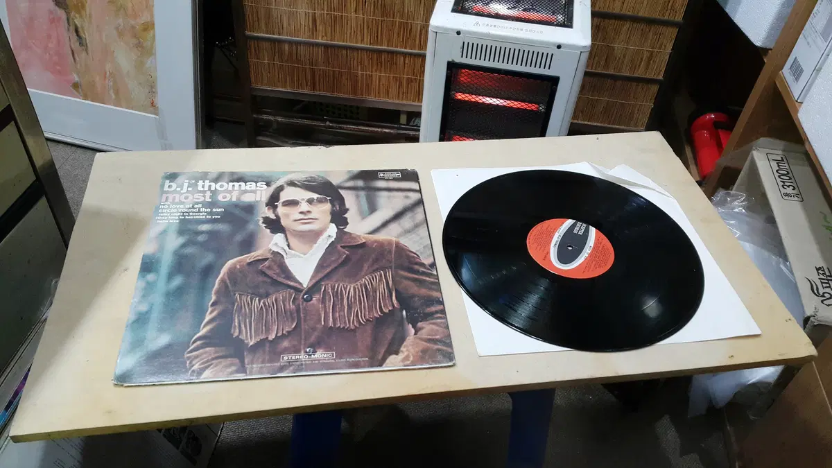 엘피/팝 - B. J. Thomas - Most Of All