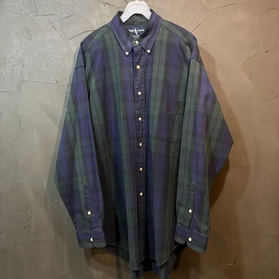 [M] Polo 폴로 랄프로렌 BIG SHIRT 오버사이즈드 체크 셔츠