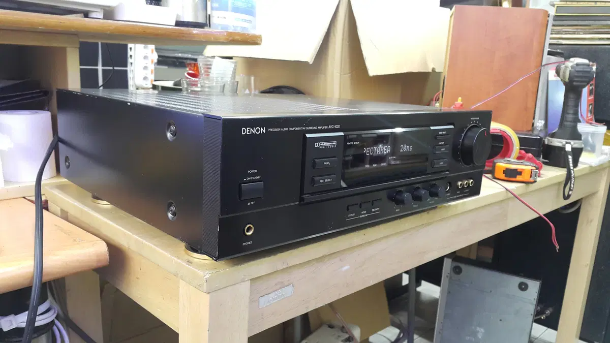 중고 데논 AVC-1020 인티 앰프