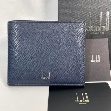 새상품급 dunhill 던힐 이단 접이식 지갑 바이폴드 카드가 박스 포함